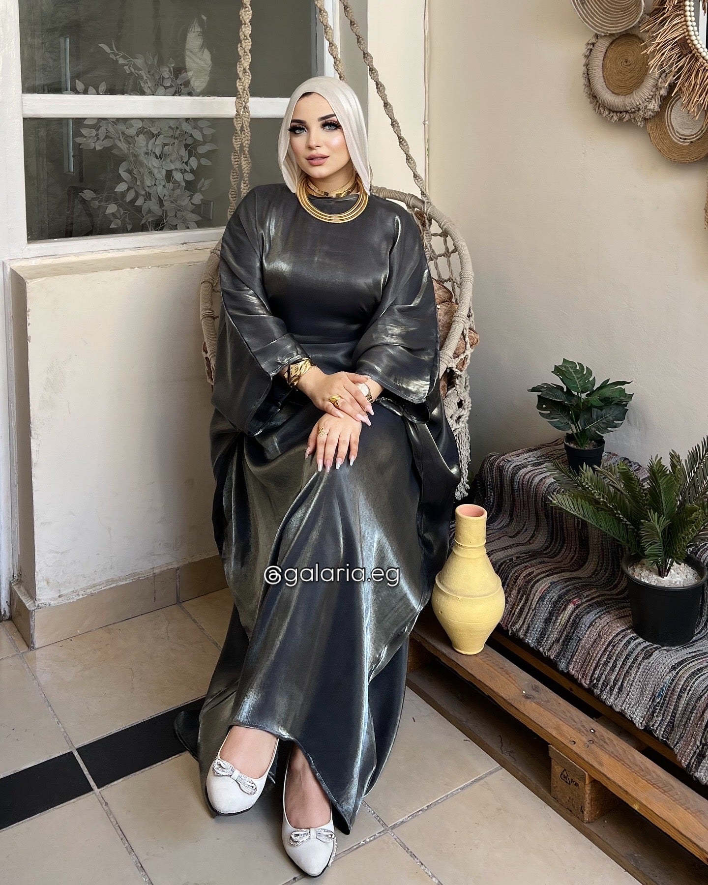 Loura 2-in-1 Abaya Dress