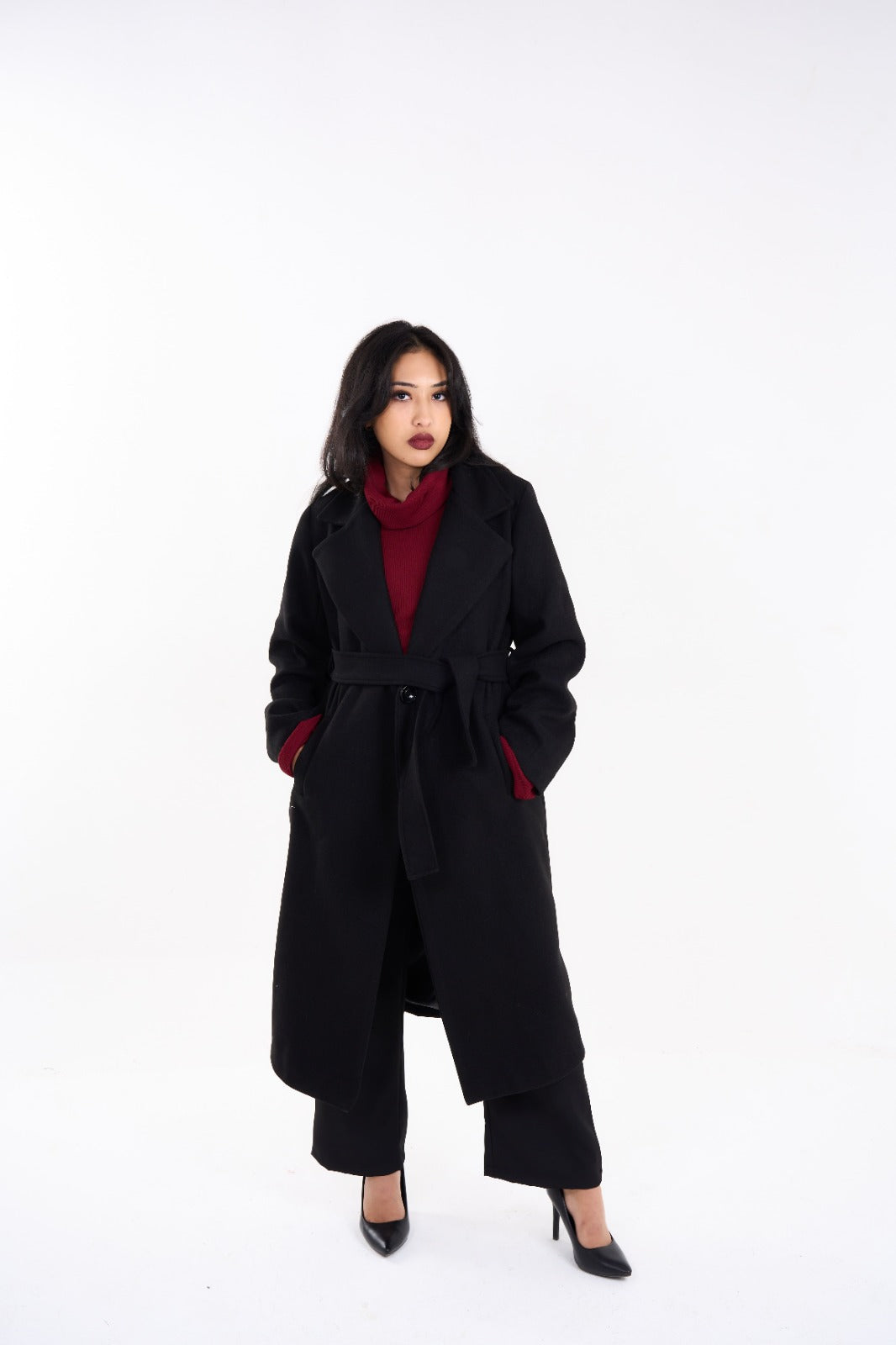 SANDRA’S COAT - BLACK