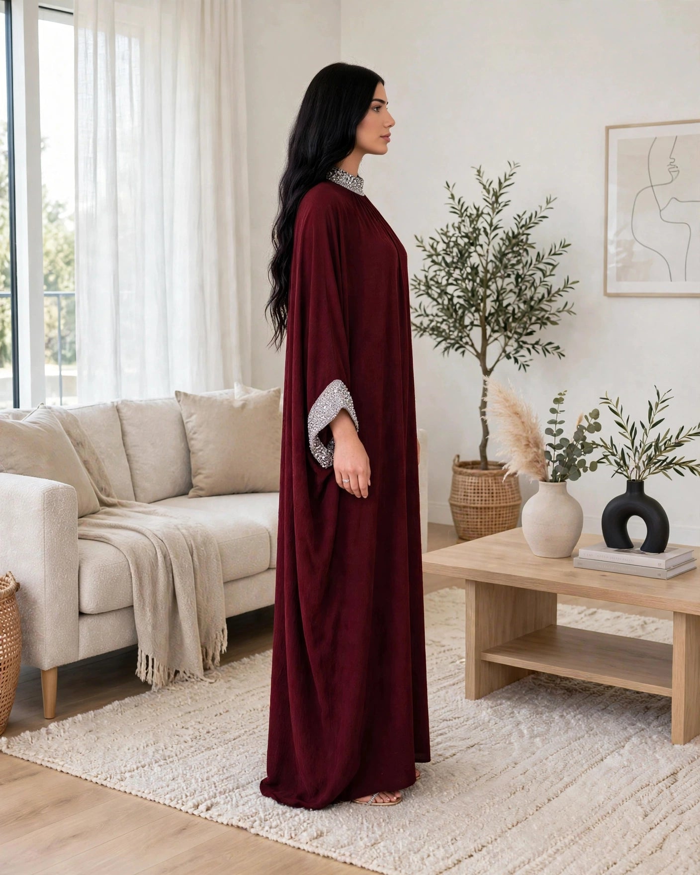 Crystal Abaya