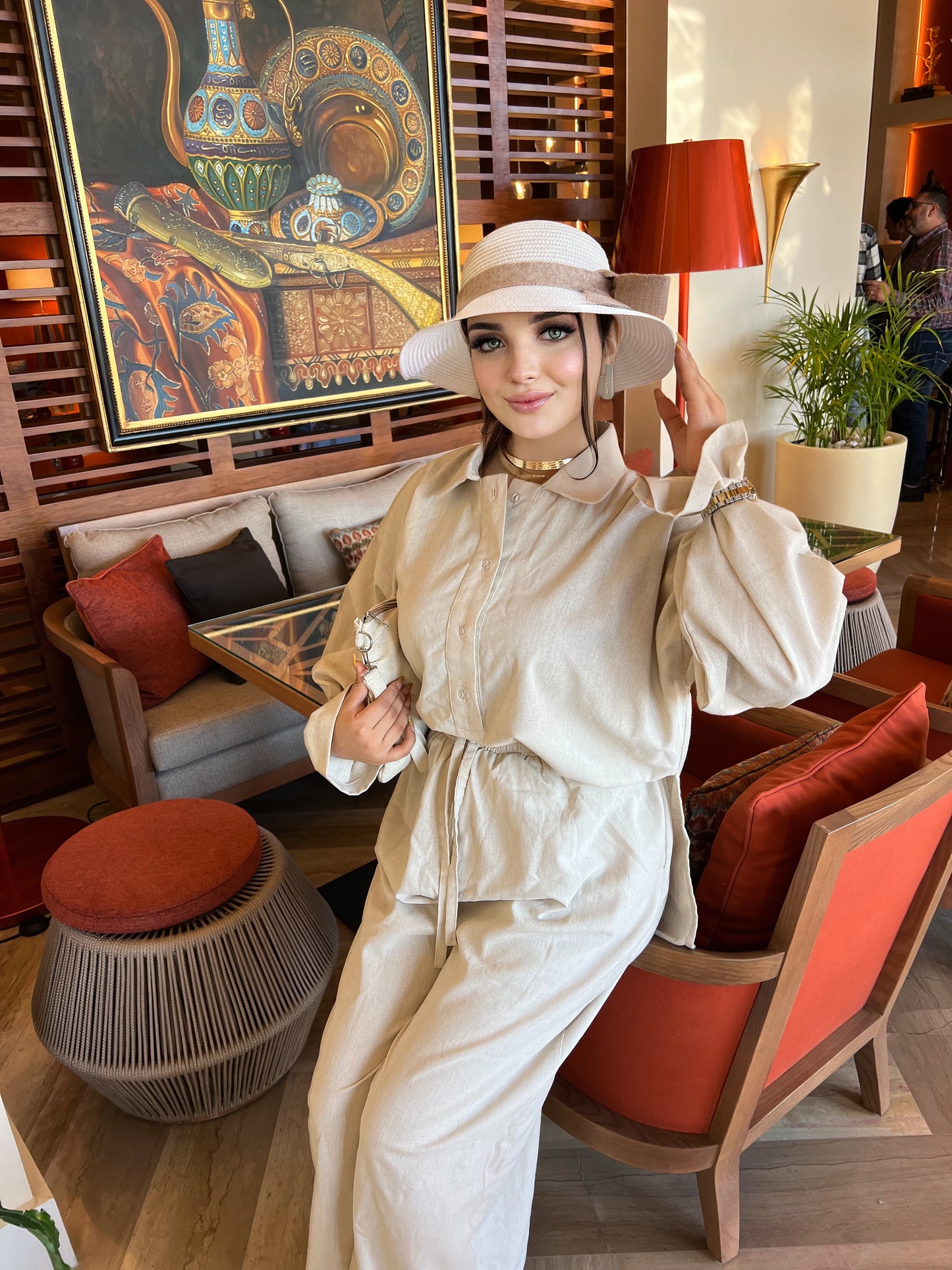Donna Pure Linen Set