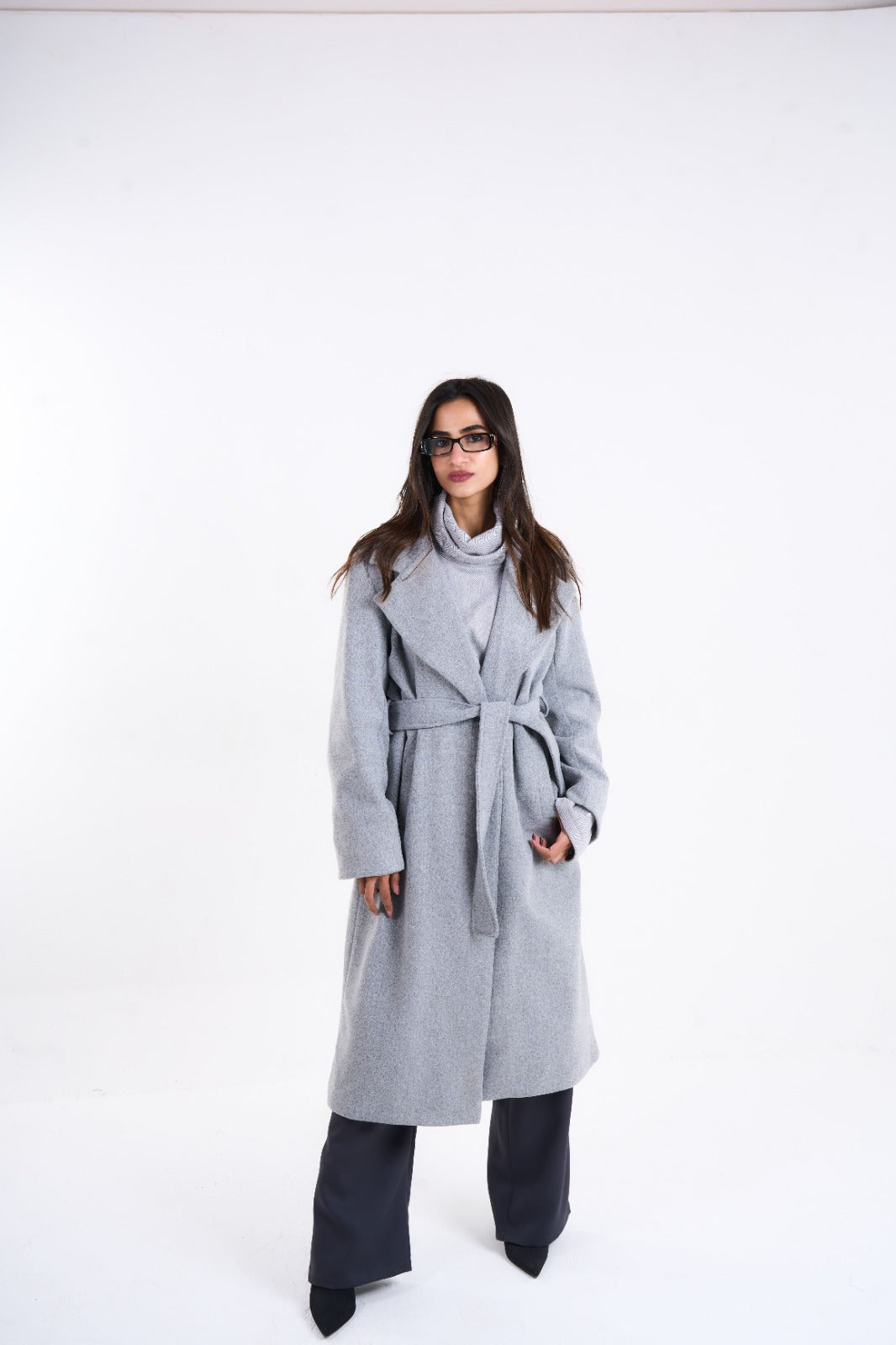 SANDRA’S COAT - GREY