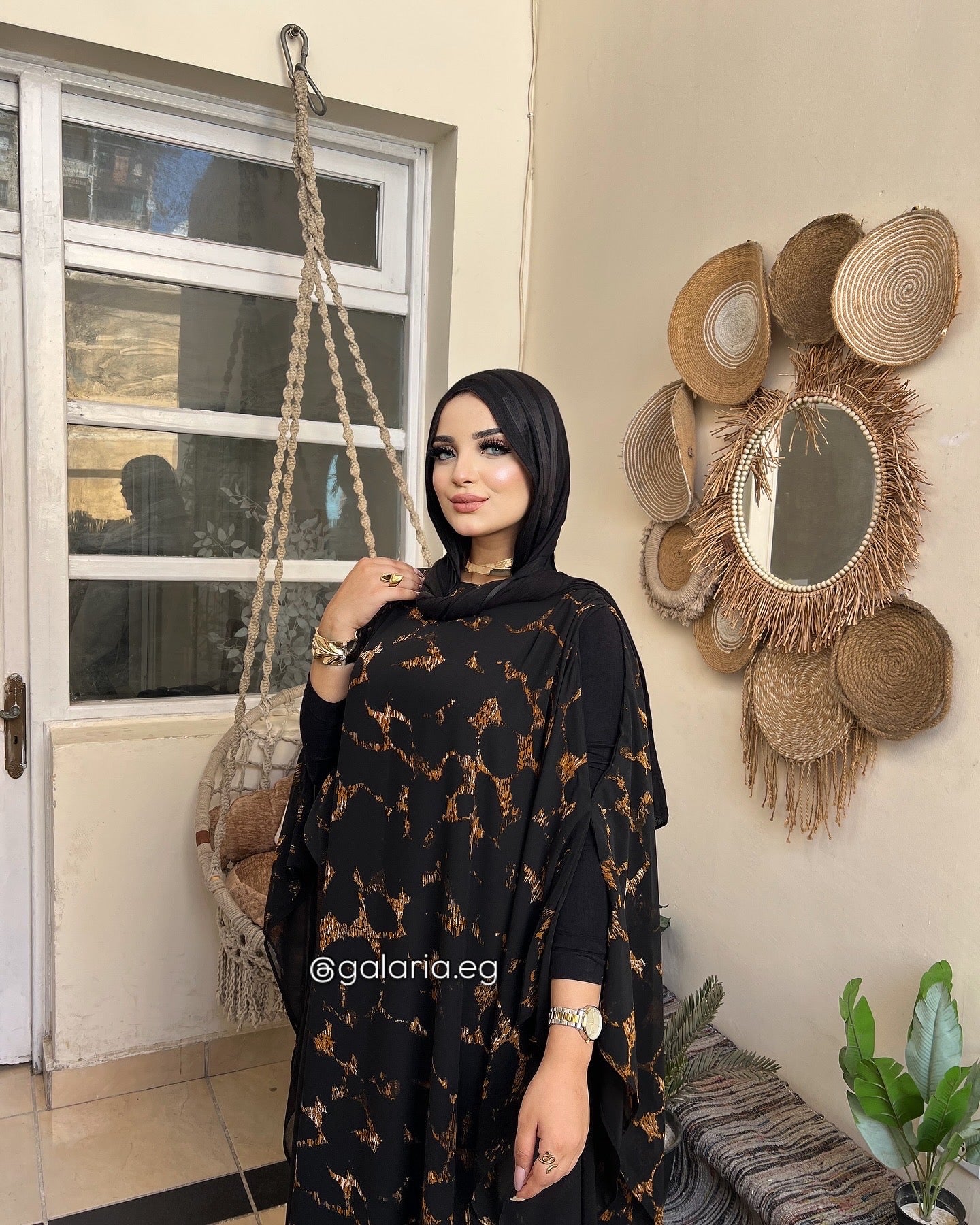 Luxury Tiger Flow Abaya