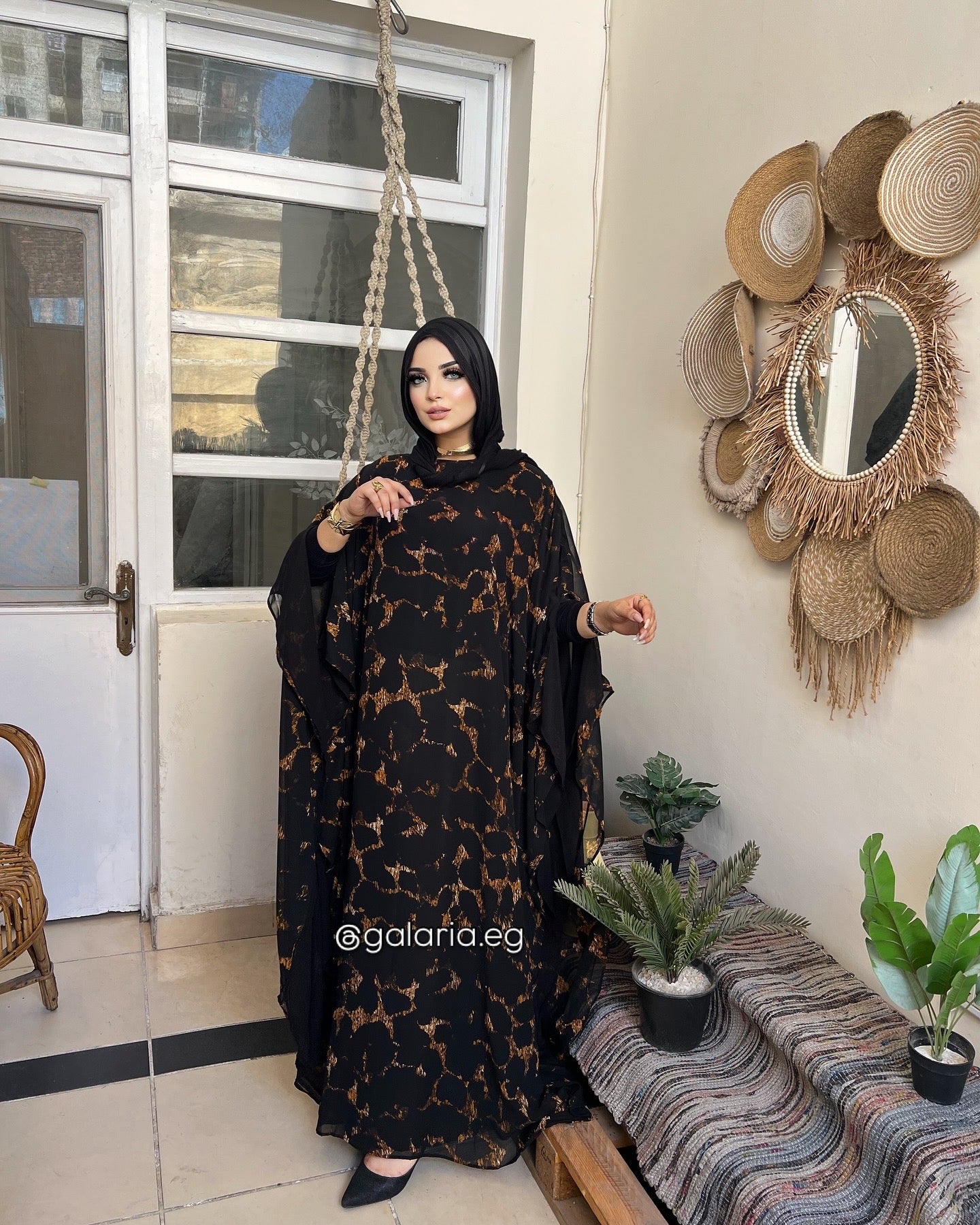 Luxury Tiger Flow Abaya