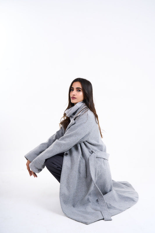 SANDRA’S COAT - GREY