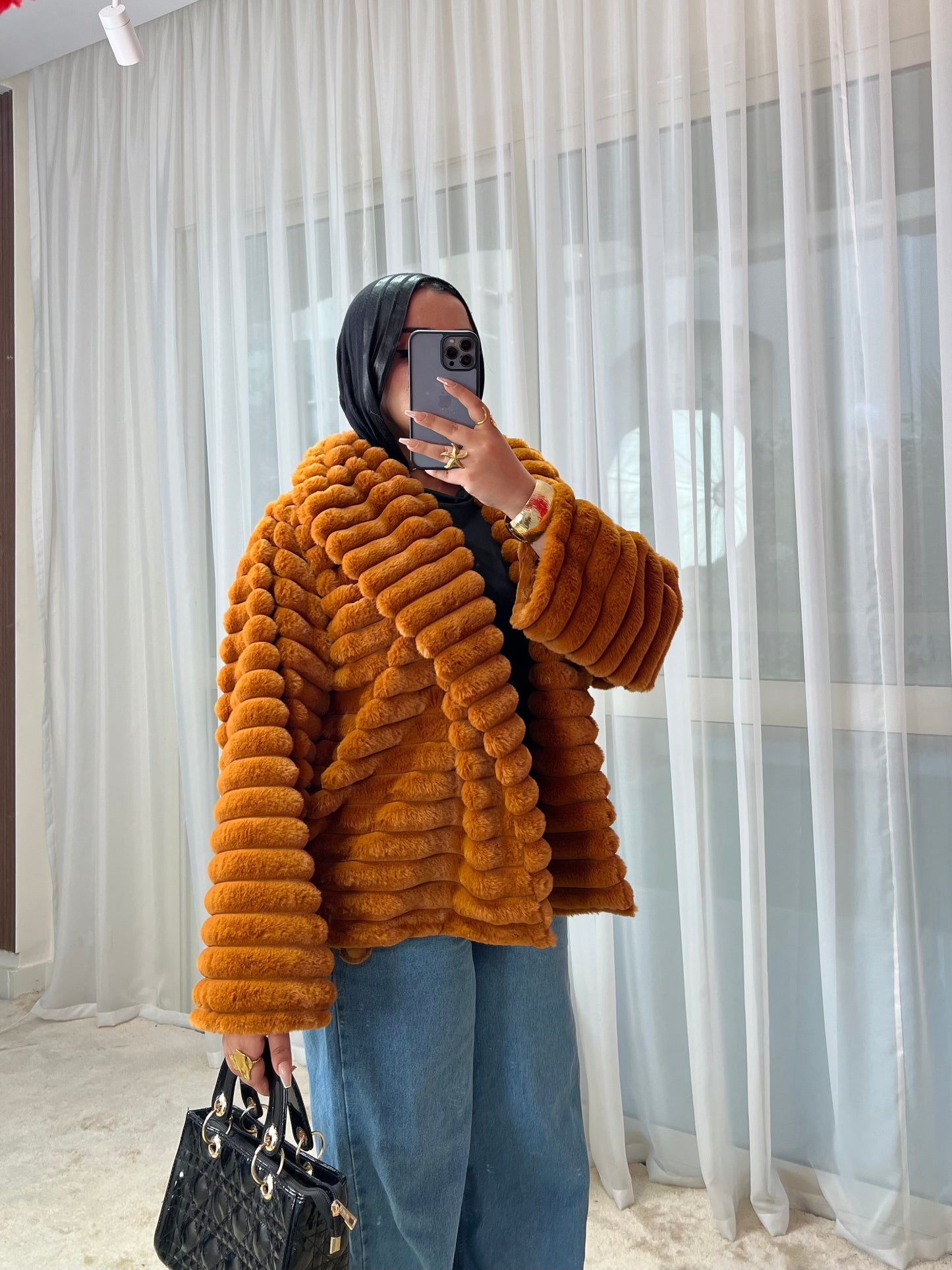 Furry Fur Jacket - Havan