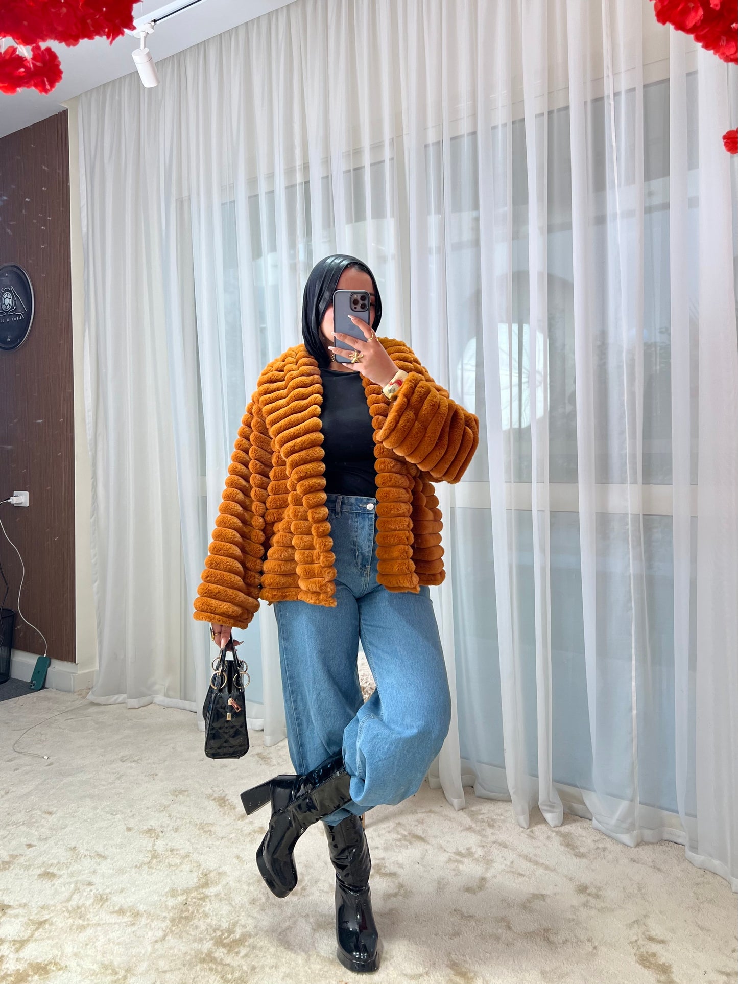 Furry Fur Jacket - Havan