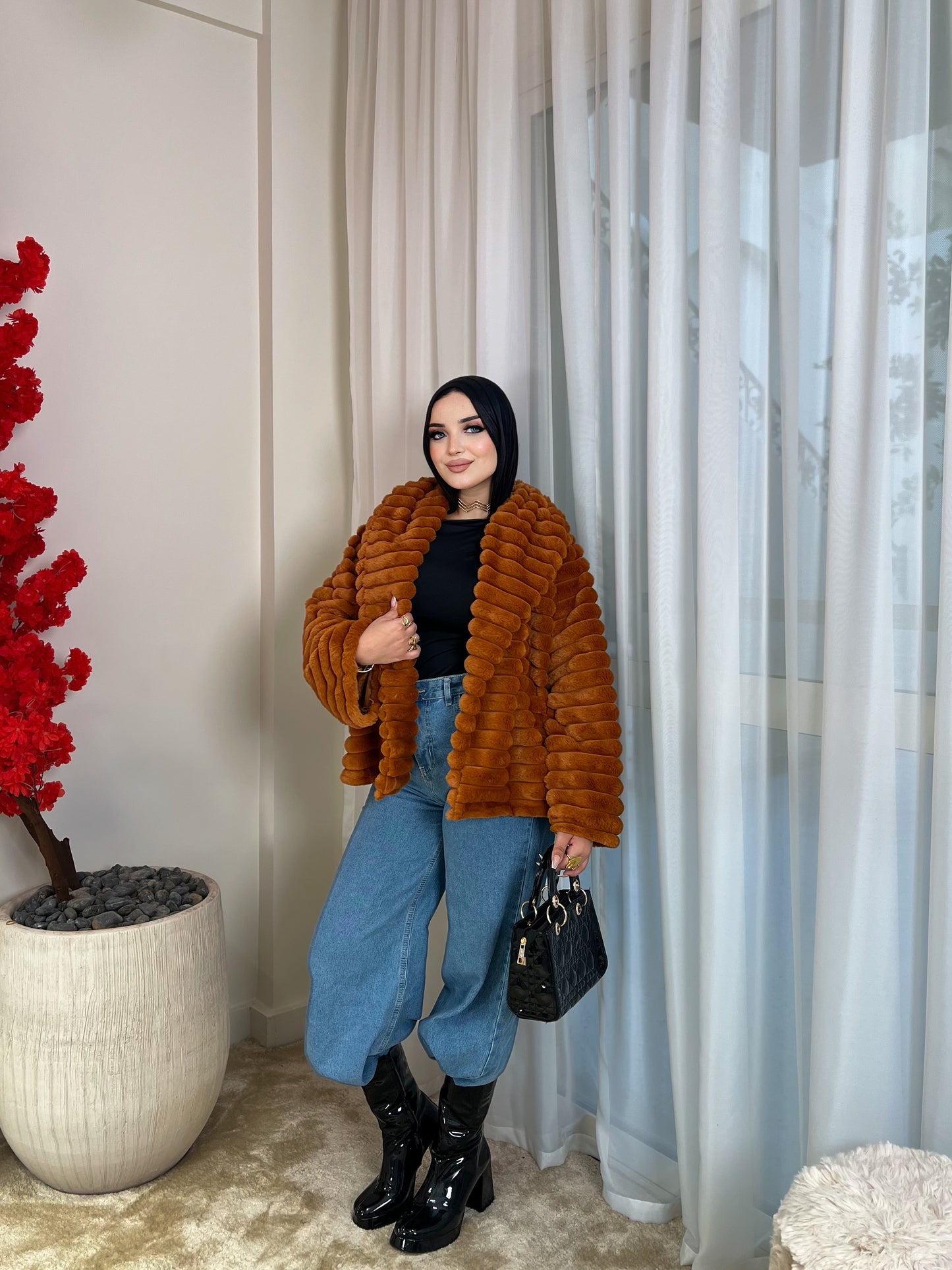 Furry Fur Jacket - Havan