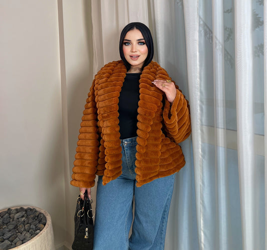 Furry Fur Jacket - Havan