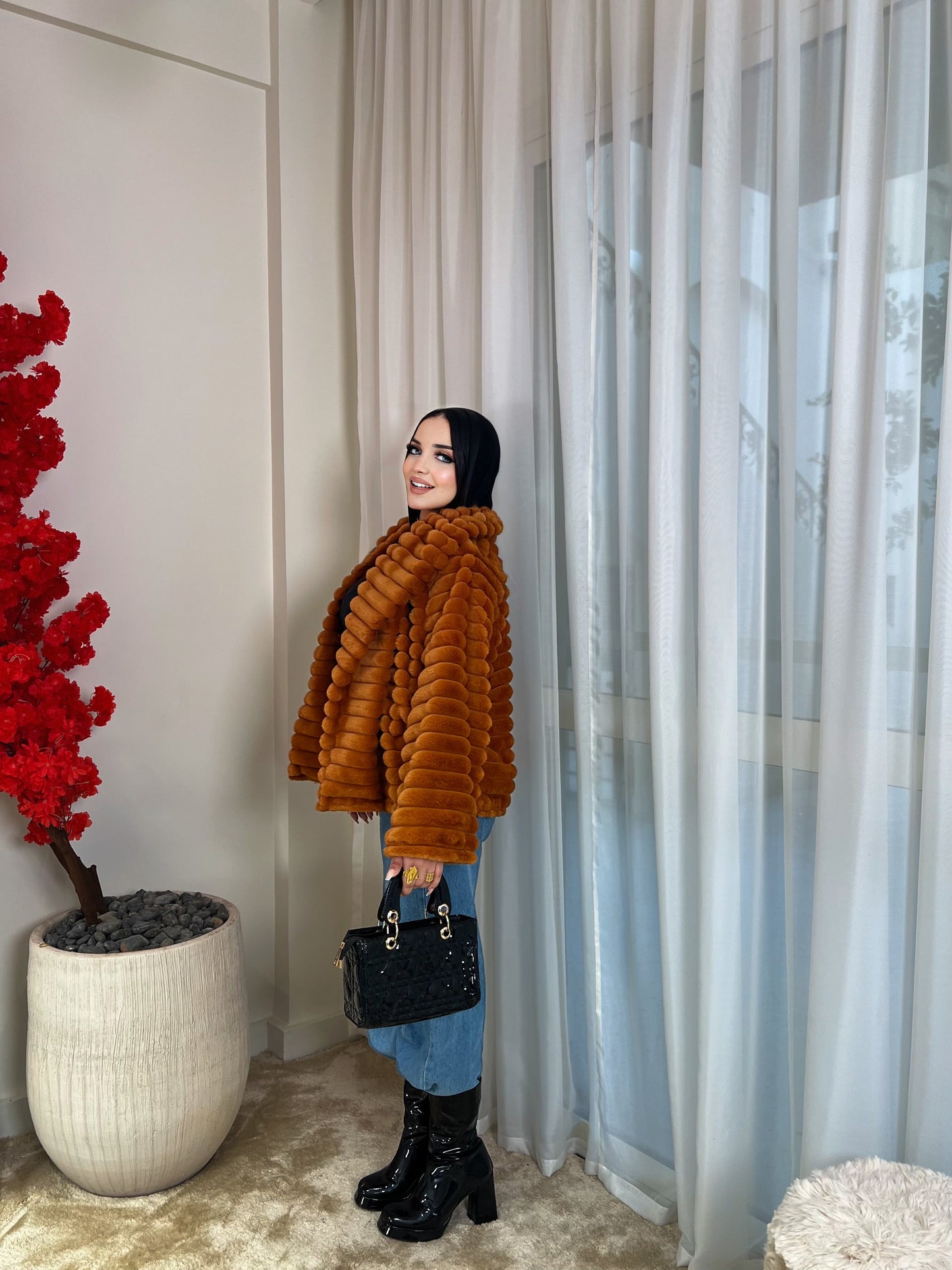 Furry Fur Jacket - Havan