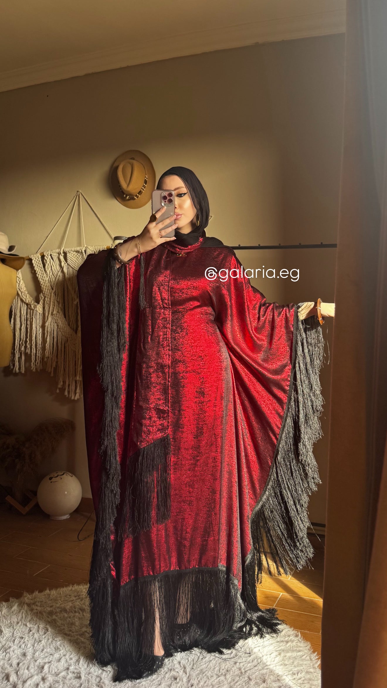 Glowy Shimmer Abaya/Dress