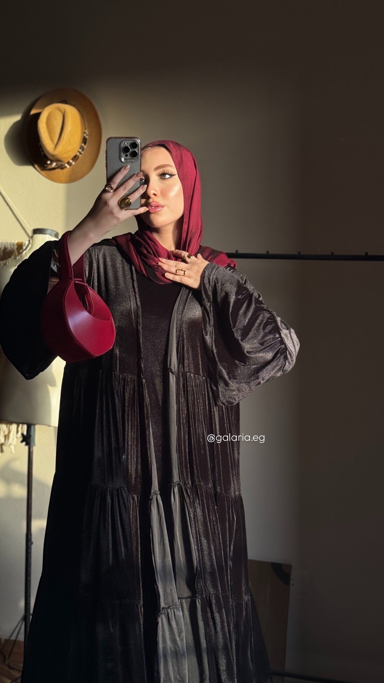 Luxe Ruffled Abaya
