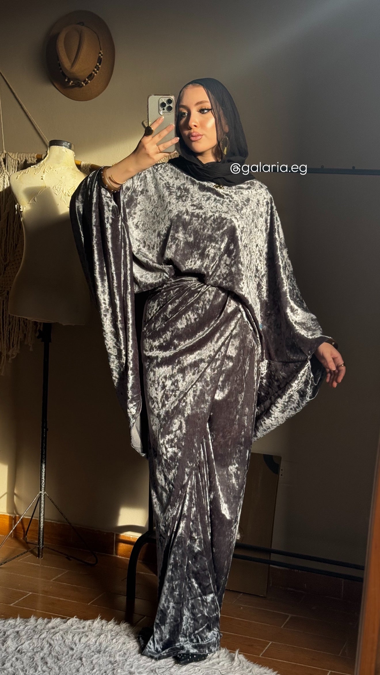 Solly Crushed Velvet Set