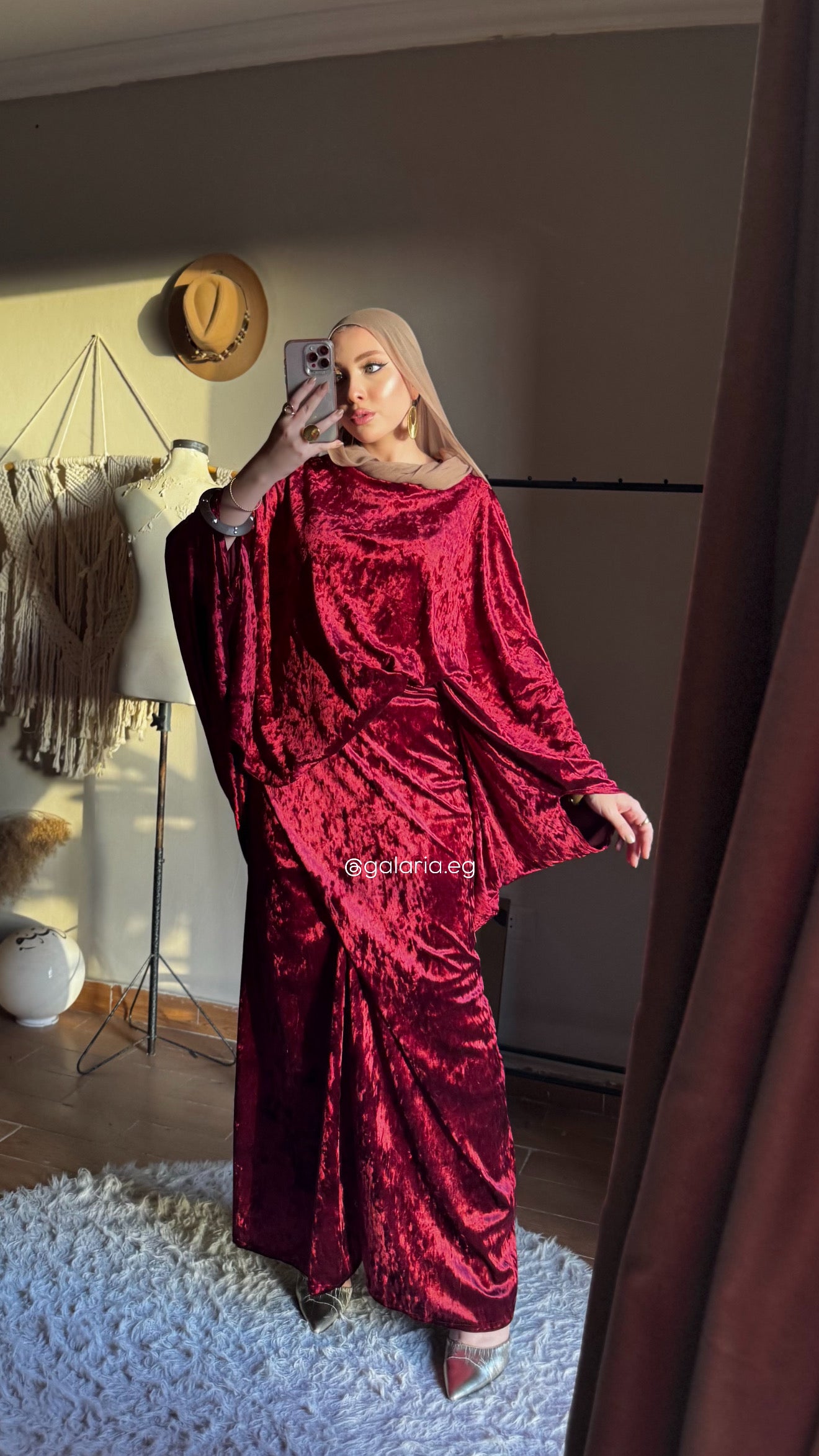 Solly Crushed Velvet Set